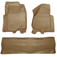 Load image into Gallery viewer, Husky Weatherbeater Front &amp; 2nd Seat Floor Liners (Footwell Coverage) 98713