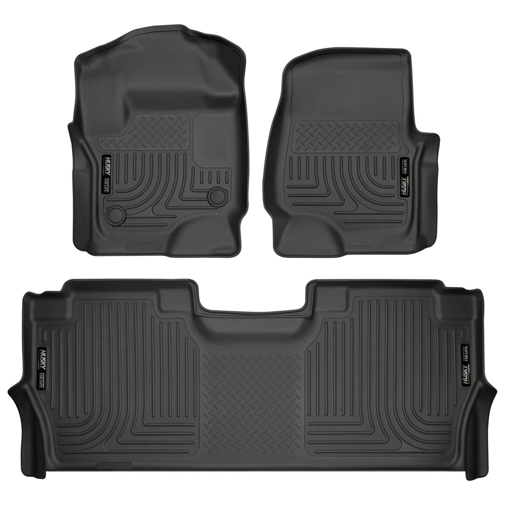 Husky Weatherbeater Front & 2nd Seat Floor Liners 94061