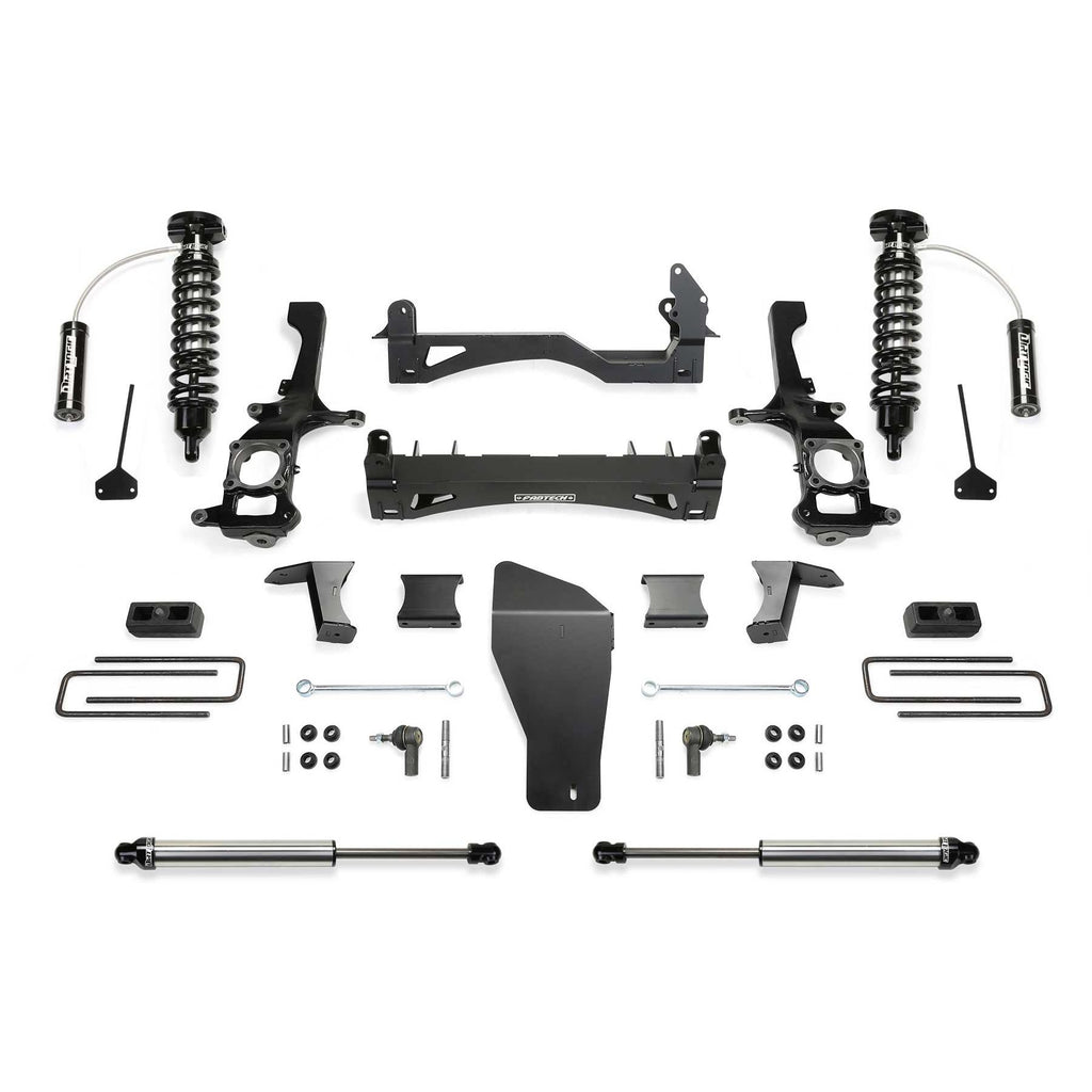 Fabtech 6" PERF SYS W/DL 2.5 RESI & 2.25 2016-18 NISSAN TITAN XD 4WD GAS