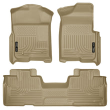 Load image into Gallery viewer, Husky Weatherbeater Front &amp; 2nd Seat Floor Liners (Footwell Coverage) 98343