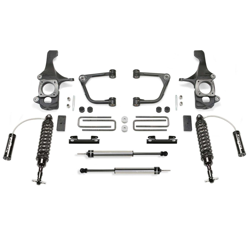 Fabtech 4" UCA KIT W/UNIBALLS W/ DLSS 2.5 C/O RESI & RR DLSS 07-15 TOYOTA TUNDRA 2WD/4WD