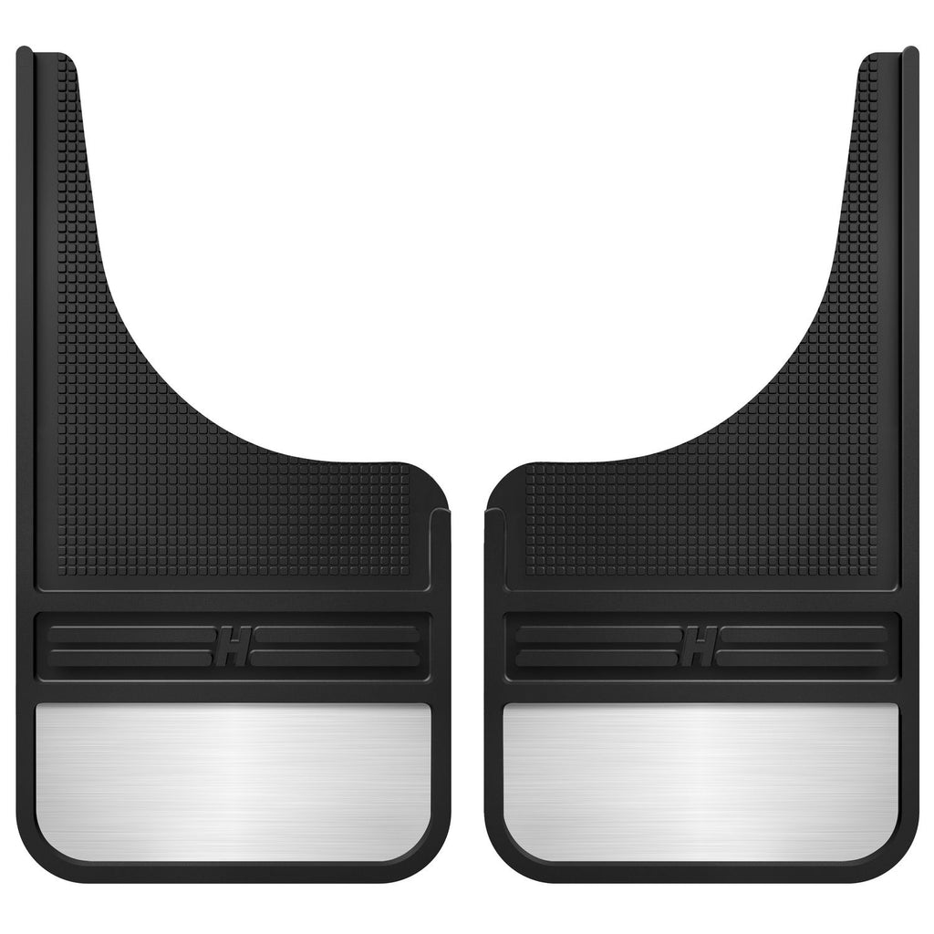 Rubber Front Mud Flaps - 12IN w/ Weight