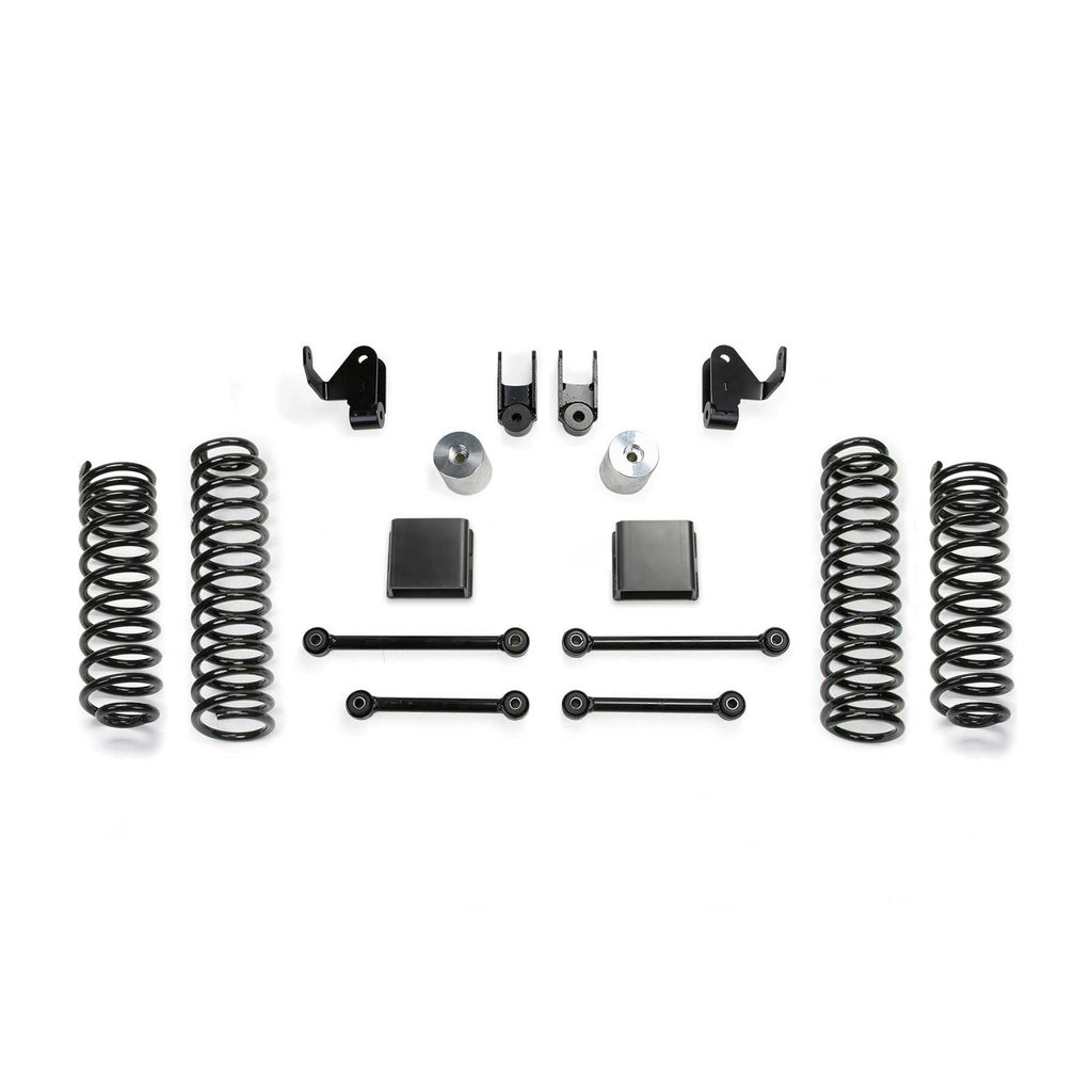 Fabtech 3" SPORT II SYSTEM W/ SHK EXT 2020-22 JEEP JT 4WD GAS