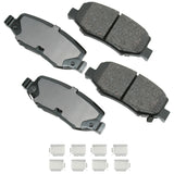 Brake Pad Rear Dodge Nitro 07-11 Wrangler