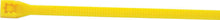 Load image into Gallery viewer, Wire Ties Yellow 7.25 100pk