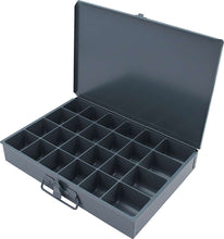 Load image into Gallery viewer, Metal Storage Case 24 Comp 9.5x13.5x2