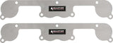 Exhaust Block Off Plates SBC Spread Port Aluminum