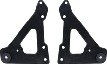 Load image into Gallery viewer, Front Motor Plate 2pc w/ Bushings Black