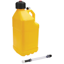 Load image into Gallery viewer, Utility Jug 5 Gal w/Filler Hose Yellow