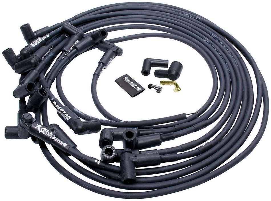 Spark Plug Race Wire Set Over V/C w/o Sleeving