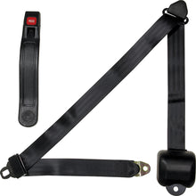 Load image into Gallery viewer, Seat Belt Retractable 3pt Black