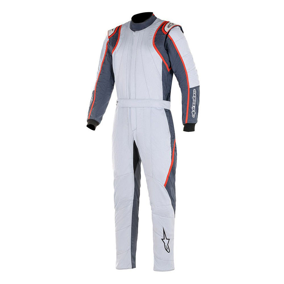 Suit GP Race V2 Silver / gray Red XX-Lrg / 3X-Lrg