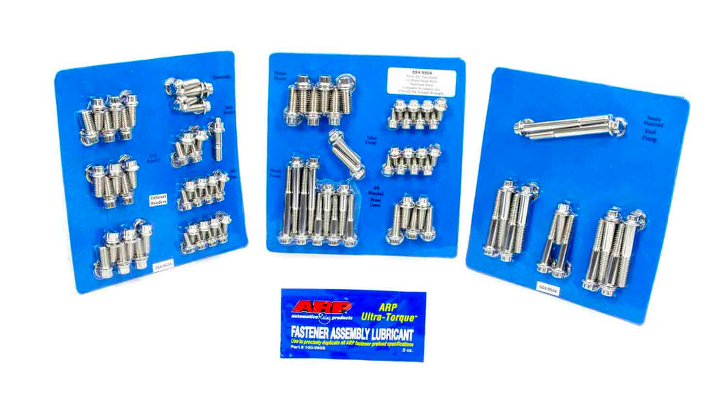 SBF S/S Complete Engine Fastener Kit 12pt.