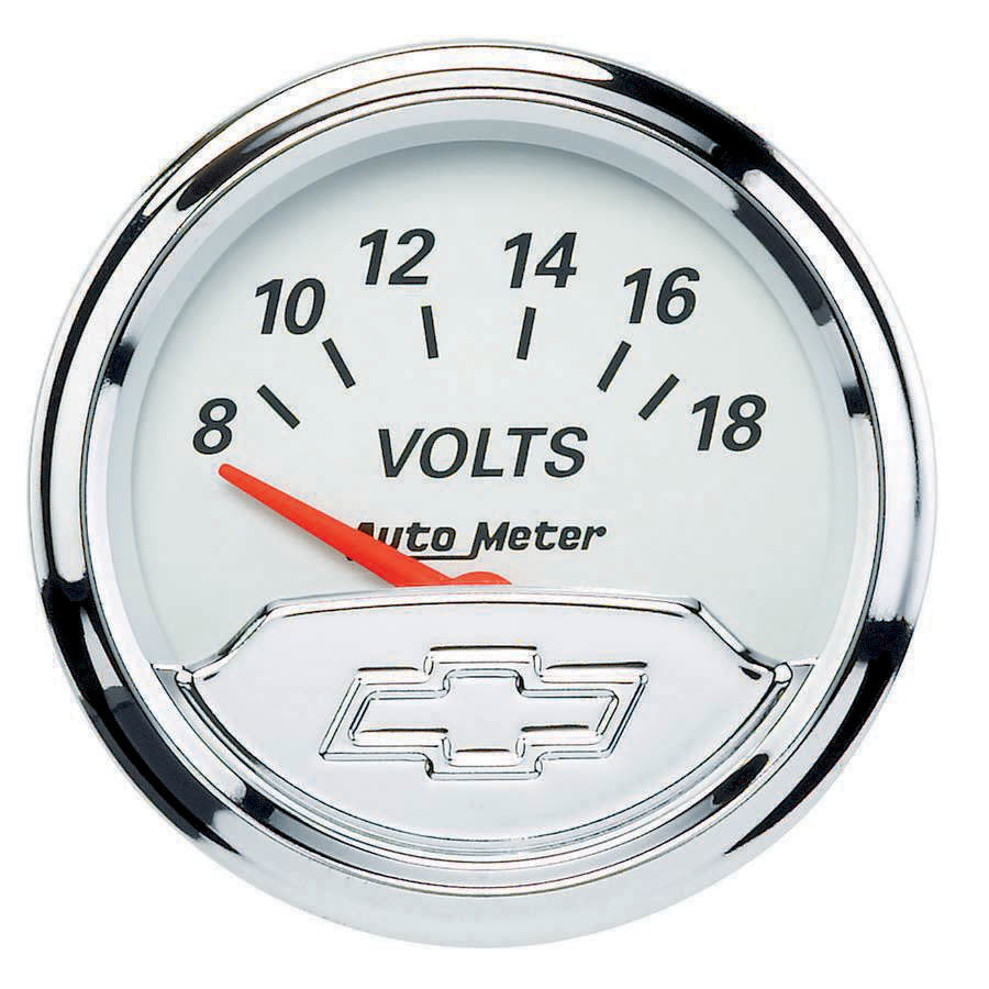 2-1/16 Voltmeter Gauge Chevy Bowtie Series