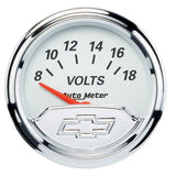 2-1/16 Voltmeter Gauge Chevy Bowtie Series