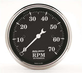 3-1/8 O/T/B Tach - 7000 RPM