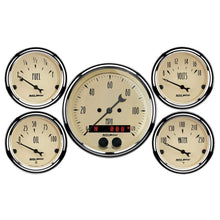 Load image into Gallery viewer, Antique Beige Gauge Kit w/GPS Speedo