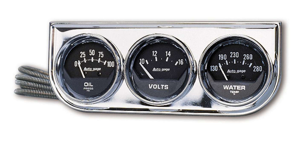 2in Chrm Mech.Gauge Pnl