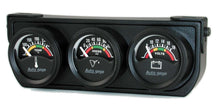 Load image into Gallery viewer, 1-1/2in Blk Elec Gauge Panel