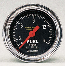 Load image into Gallery viewer, 0-15 Fuel Pressure Gauge