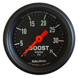 2-1/16in Z-Series Boost Gauge 0-35psi