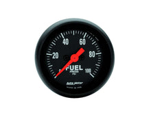 Load image into Gallery viewer, Z-Series 2-1/16in Fuel Pressure Gauge 0-100psi