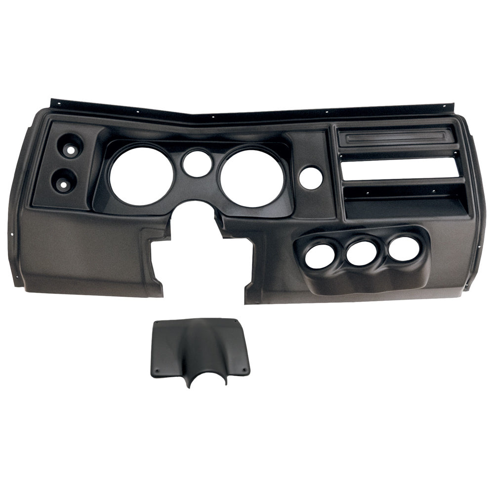 Direct Fit Gauge Panel Chevelle 68 Black