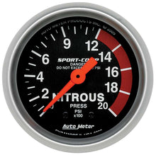 Load image into Gallery viewer, 2-1/16in Sport Comp NOS Pressure Gauge