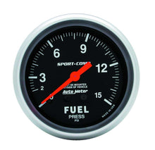 Load image into Gallery viewer, 0-15 Fuel Pressure Gauge