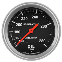 Load image into Gallery viewer, 140-280 Oil Temp Gauge