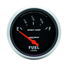 Load image into Gallery viewer, 2-5/8in Sport Comp. Fuel Level Gauge