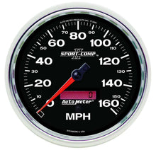 Load image into Gallery viewer, 5in S/C II In-Dash Speedo 160MPH