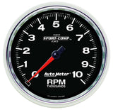 5in S/C II In-Dash Tach 10K RPM