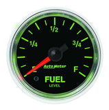 2-1/16 GS Fuel Level Gauge - Universal