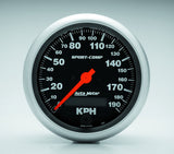 3-3/8 S/C 190KPH Speedo - Electric