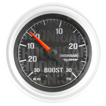 Load image into Gallery viewer, 2-1/16in Vacuum/Boost Gauge Hoonigan Series