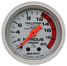 Load image into Gallery viewer, 2-1/16in U/L NOS Pressure Gauge 0-2000psi