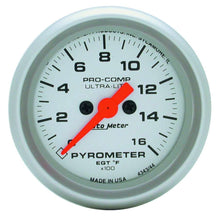 Load image into Gallery viewer, 2-1/16in U/L EGT Pyrometer Kit 0-1600