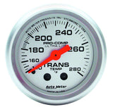 2-1/16in Ultra-Lite Oil Trans Temp. Gauge