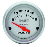 2-1/16 Mini Ultralite VOLTMETER