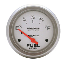 Load image into Gallery viewer, 2-5/8in P/C Fuel Level Gauge - GM 0-30 Ohms