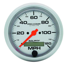 Load image into Gallery viewer, 3-3/8in Ultra-Lite Elec. 120MPH Speedometer