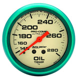 2-5/8 Ultra-Nite Oil Temp Gauge 140-280