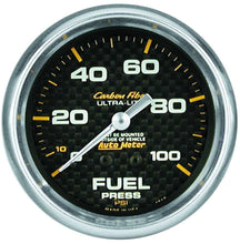 Load image into Gallery viewer, C/F 2-5/8in Fuel Pressure Gauge 0-15PSI