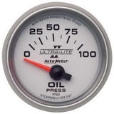 2-1/16in U/L II Oil Pressure Gauge 0-100psi