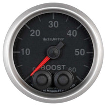 Load image into Gallery viewer, 2-1/16 E/S Boost Gauge - 60psi