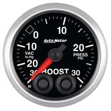 Load image into Gallery viewer, 2-1/16 E/S Boost Gauge - 30in HG/30psi