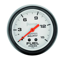 Load image into Gallery viewer, 2-5/8in Phantom Fuel Press. Gauge 0-15psi