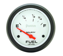 Load image into Gallery viewer, 2-5/8in Phantom Fuel Level Gauge