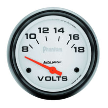 Load image into Gallery viewer, 2-5/8in Phantom Voltmeter 8-18 Volts